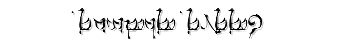 Tengwar Teleri font